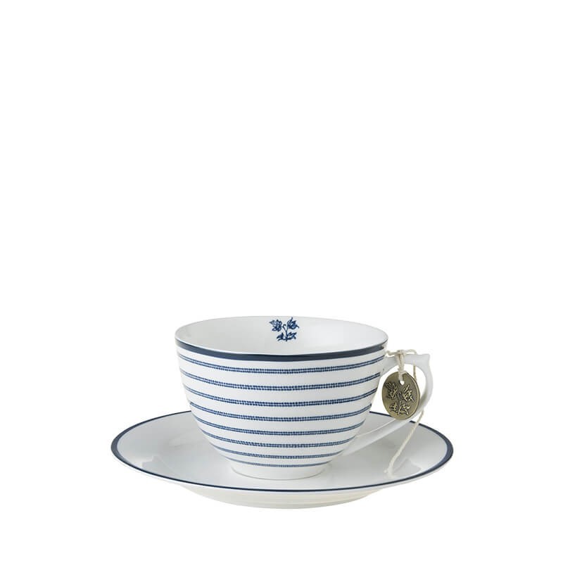 Blueprint Φλυτζάνι cappuccino με πιατάκι candy stripe-865-2565