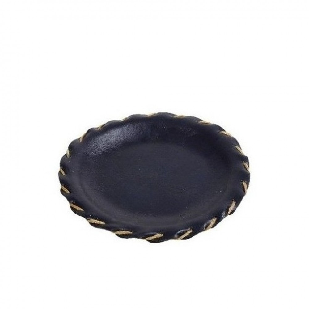 NAVY LEATHER SUVER 10.5CM