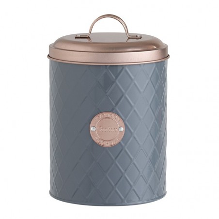 METAL TIN FOR BISCUITS 21 × 11CM 2.6L COPPER